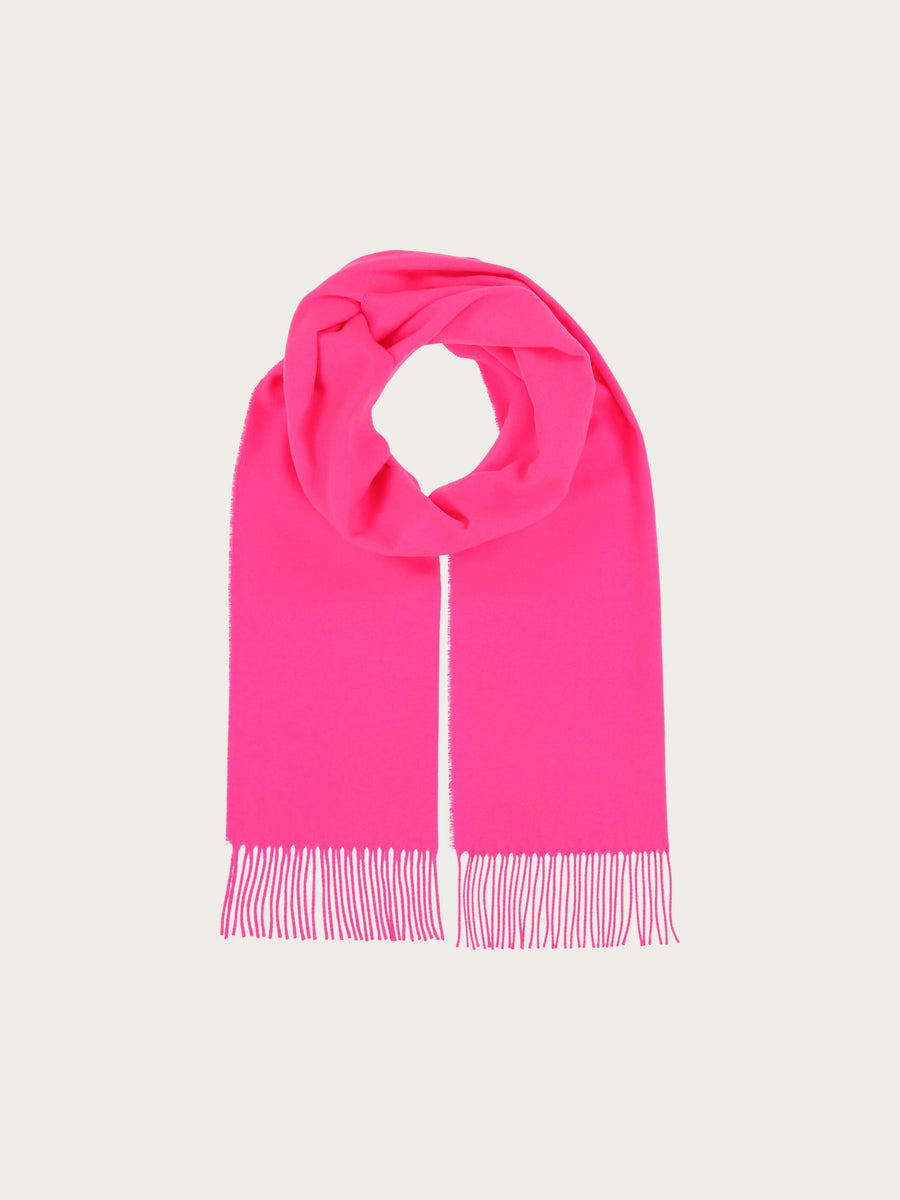 FRAAS Block Colour Cashmink scarf Pink