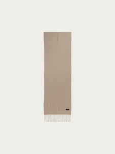 FRAAS Block Colour Cashmink Scarf Taupe