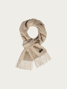 FRAAS Block Colour Cashmink Scarf Taupe