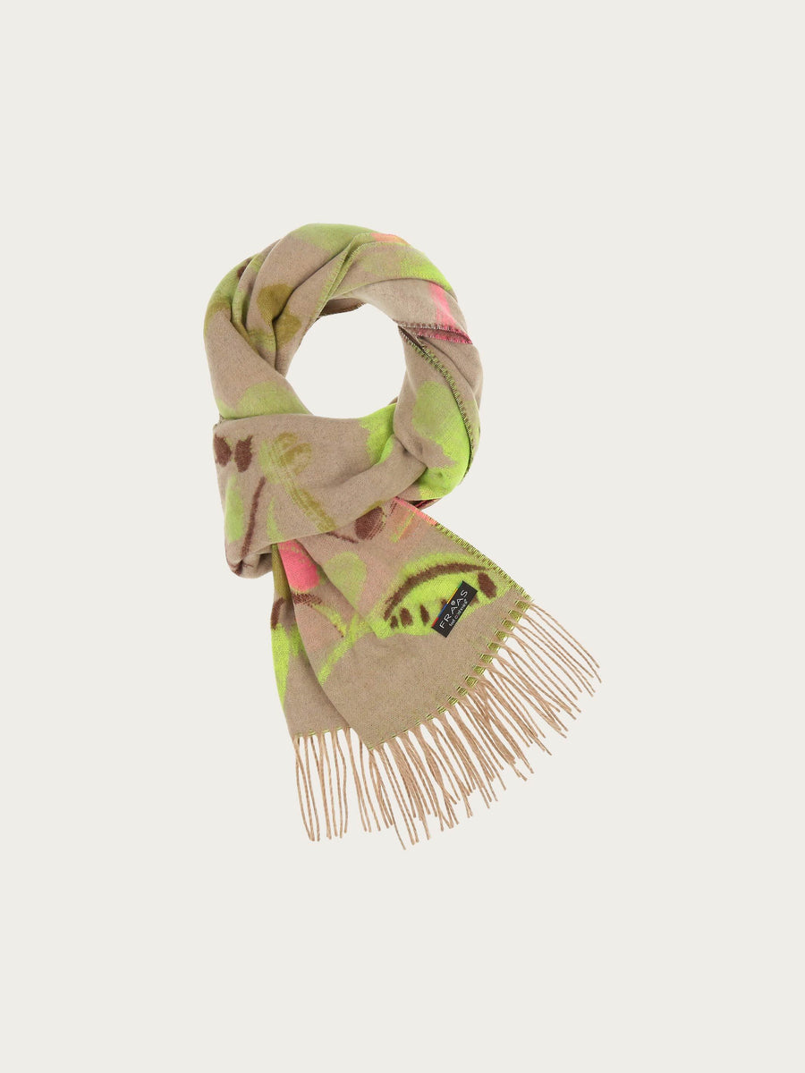 FRAAS Cashmink Scarf Floral