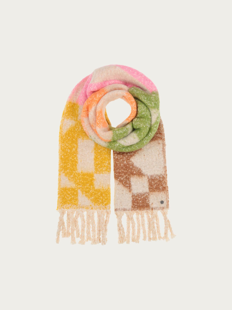 FRAAS Wool blend fluffy scarf