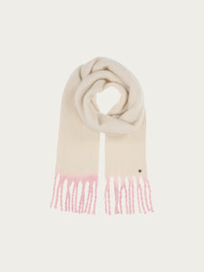 FRAAS Cream Scarf with Large Fringes