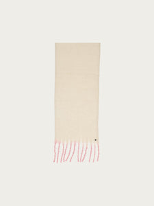 FRAAS Cream Scarf with Large Fringes