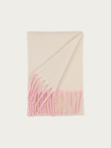 FRAAS Cream Scarf with Large Fringes