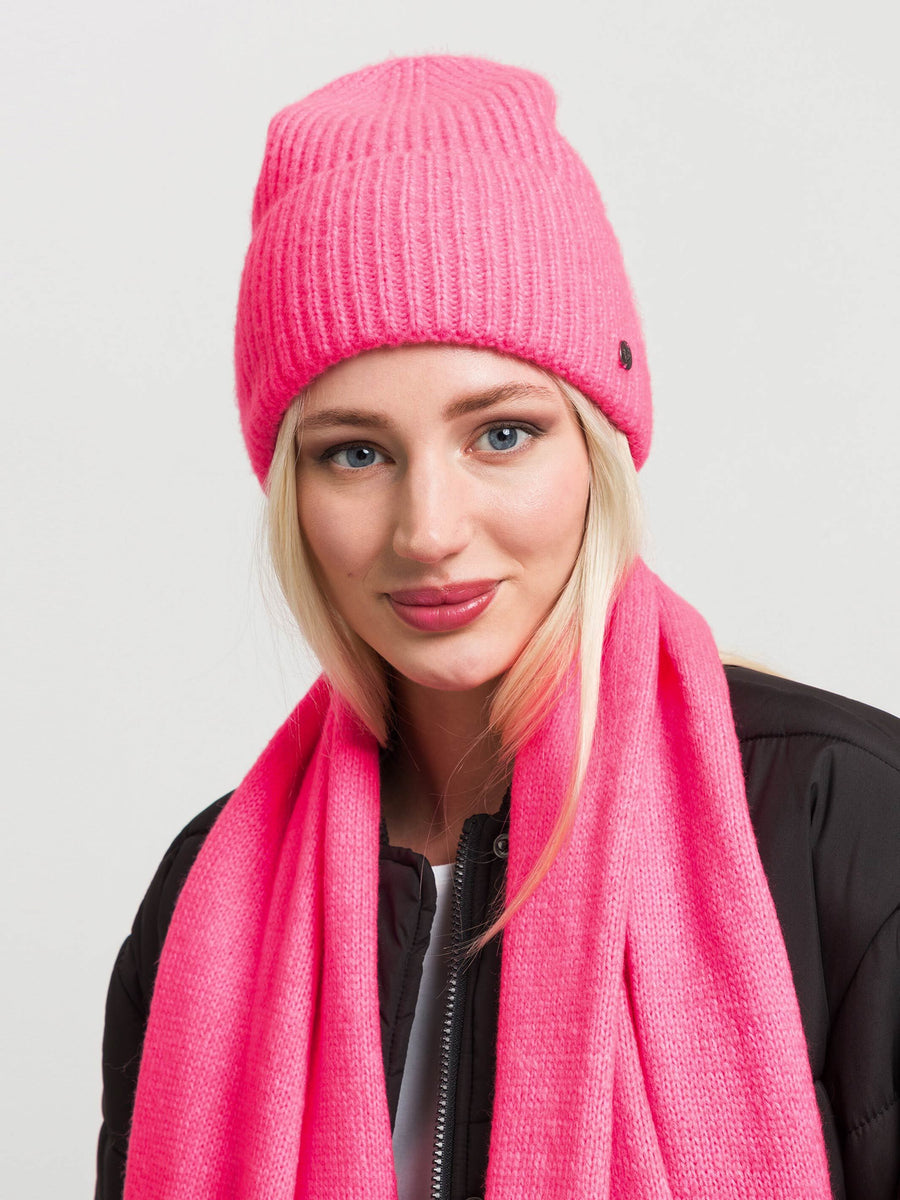 FRAAS Pink Knitted Hat