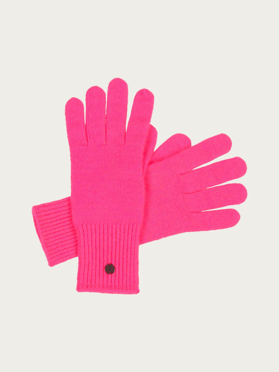 FRAAS Pink Knitted Gloves