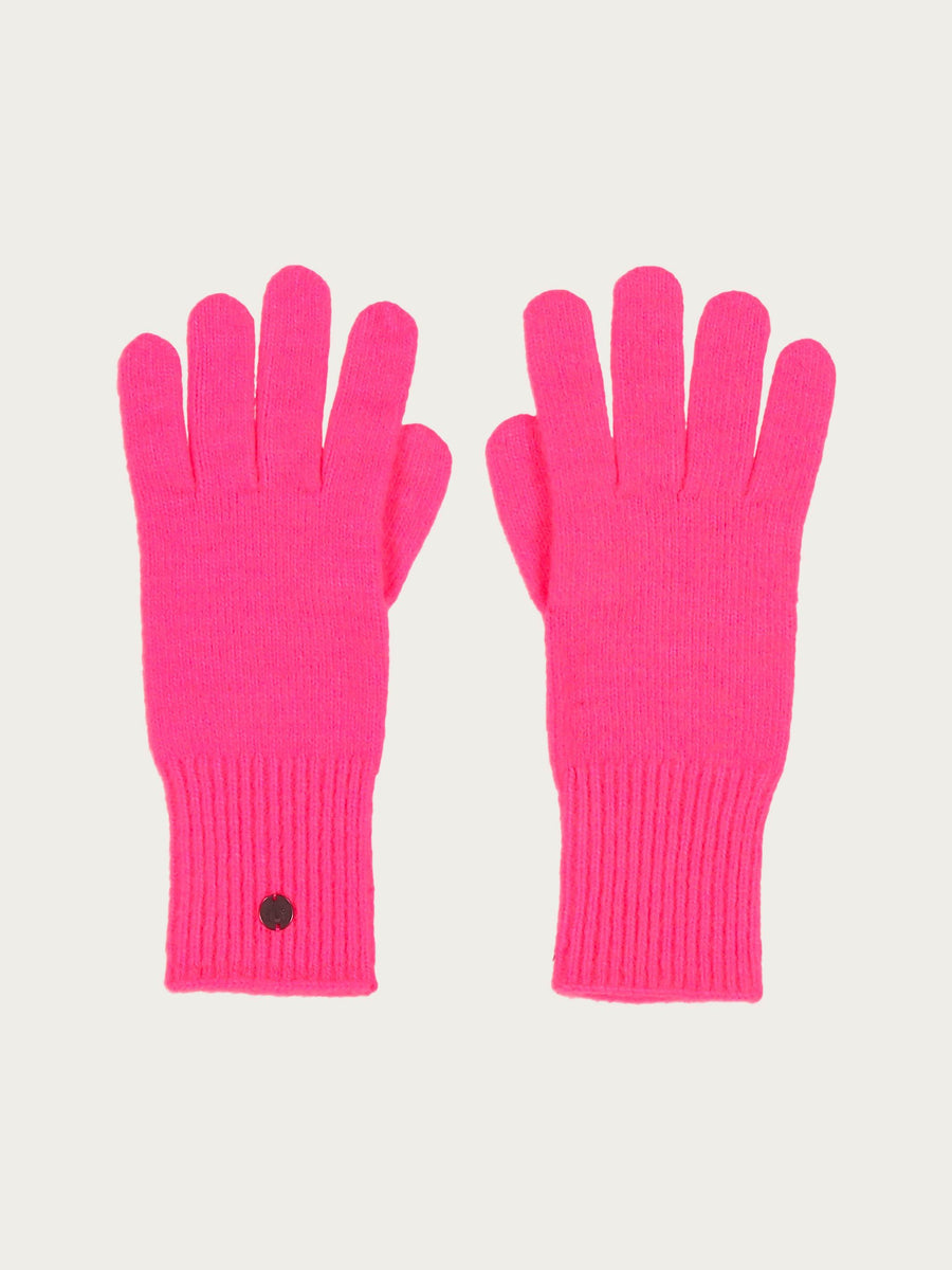 FRAAS Pink Knitted Gloves