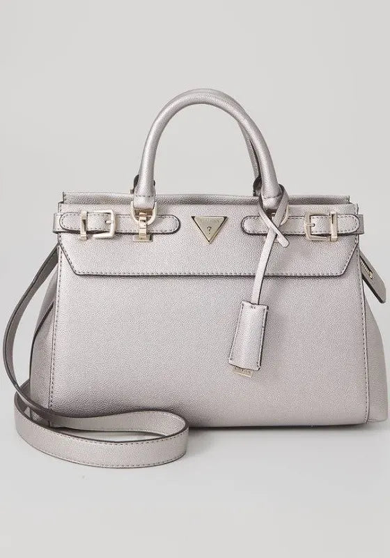 GUESS Eco Ali Pewter Bag