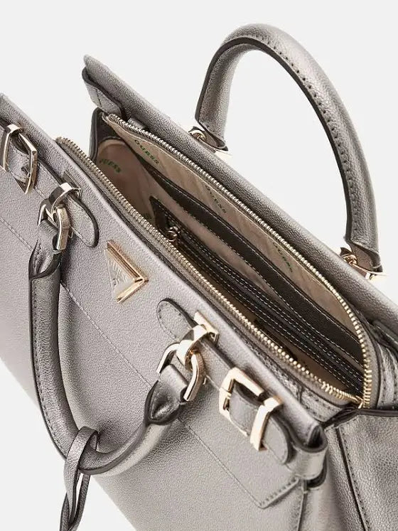 GUESS Eco Ali Pewter Bag