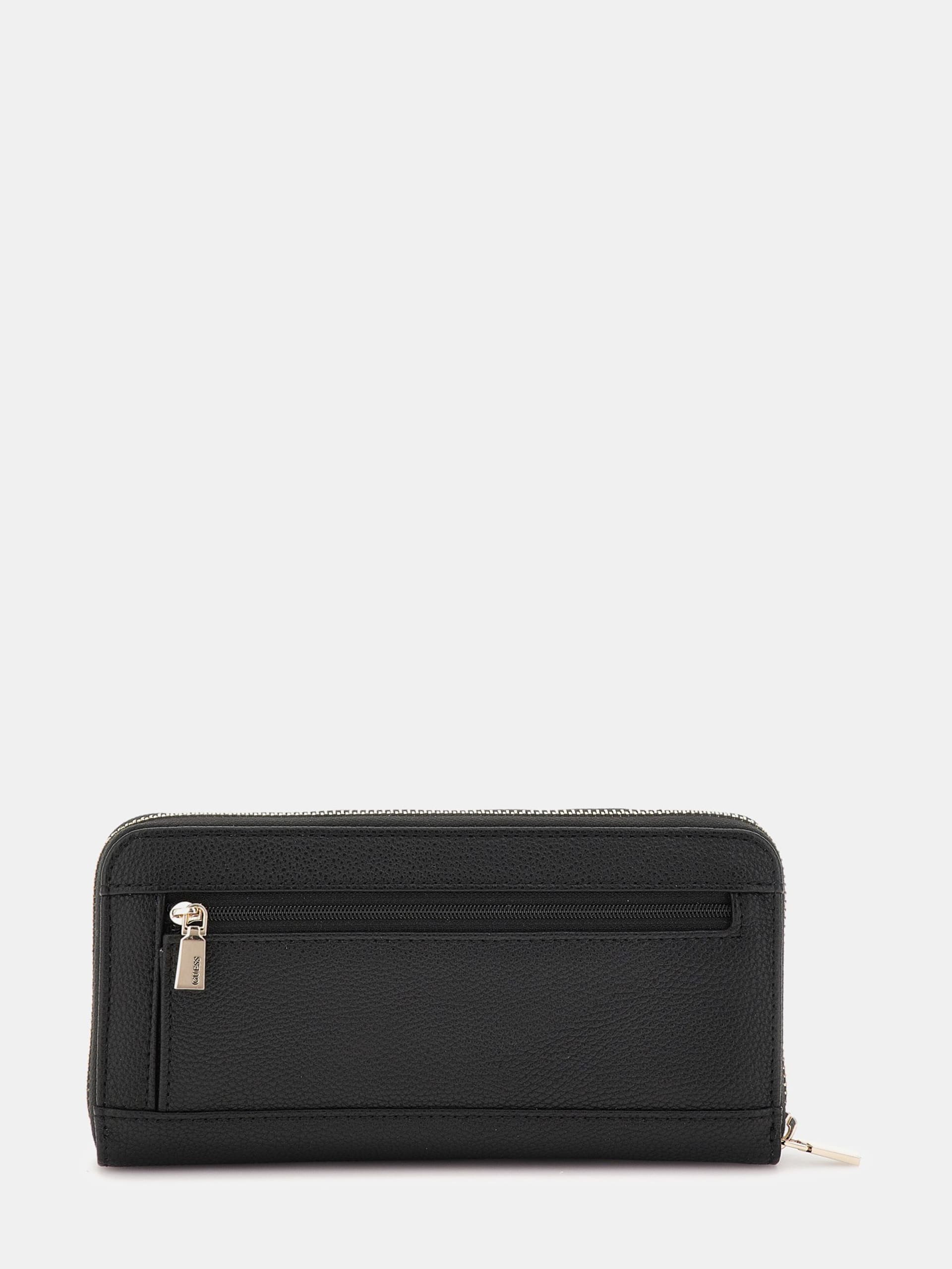 GUESS Laurel Maxi Wallet in Black