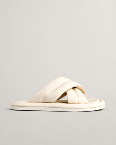 Gant Clareha Leather Sandal Cream