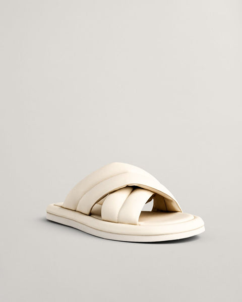 Gant Clareha Leather Sandal Cream