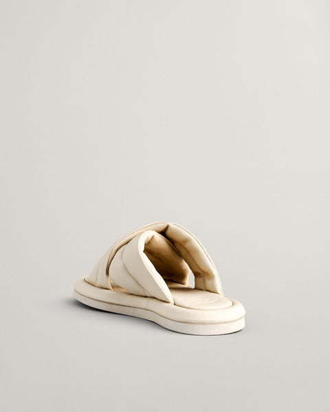 Gant Clareha Leather Sandal Cream