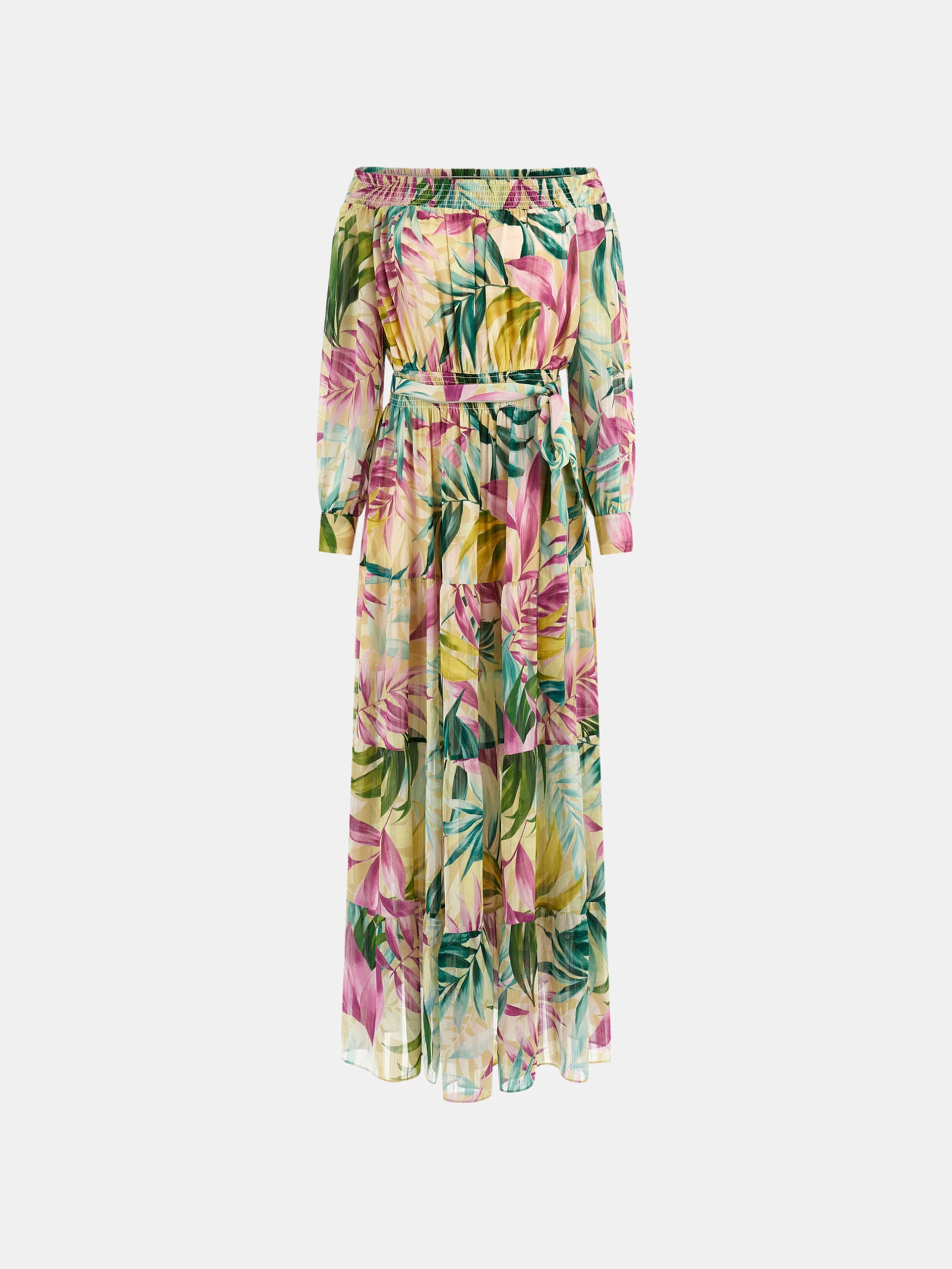 GUESS Floral Print Maxi Dress