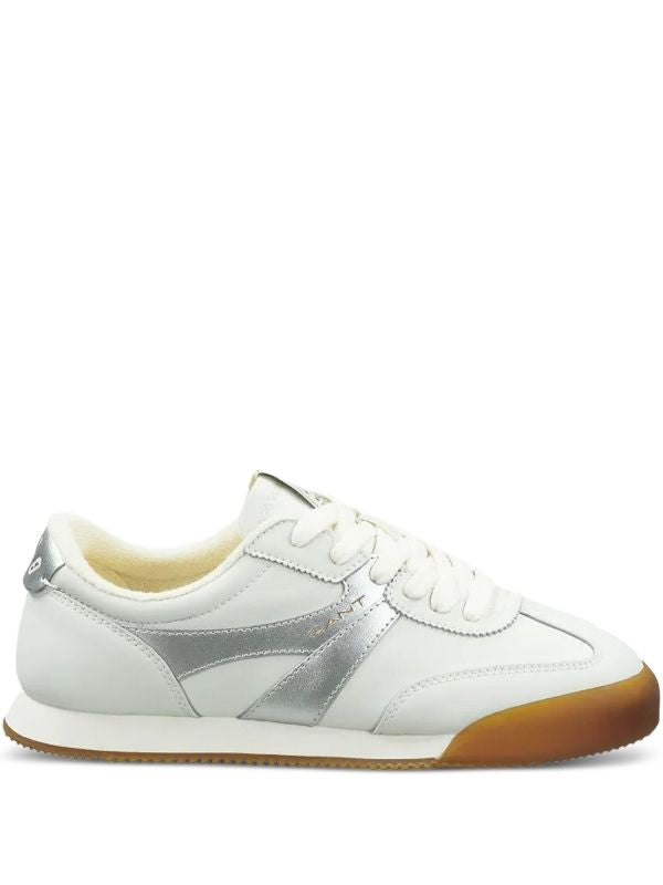 GANT Beylana White/Silver Trainer