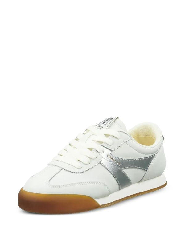 GANT Beylana White/Silver Trainer