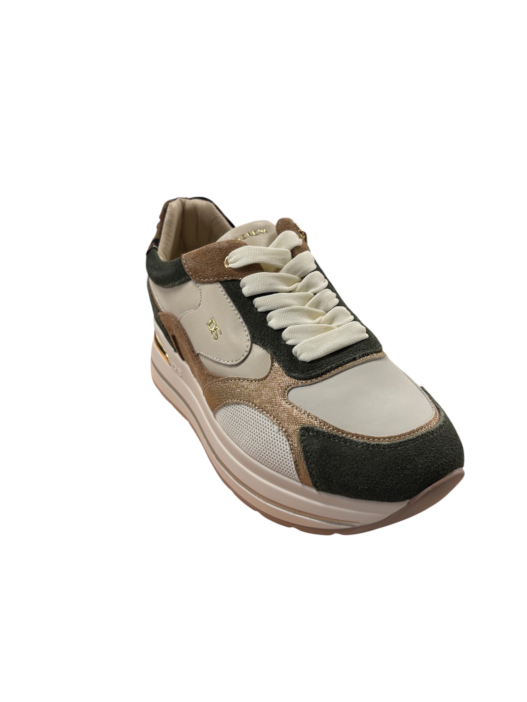 DONNA SERENA Lace up platform walking shoe