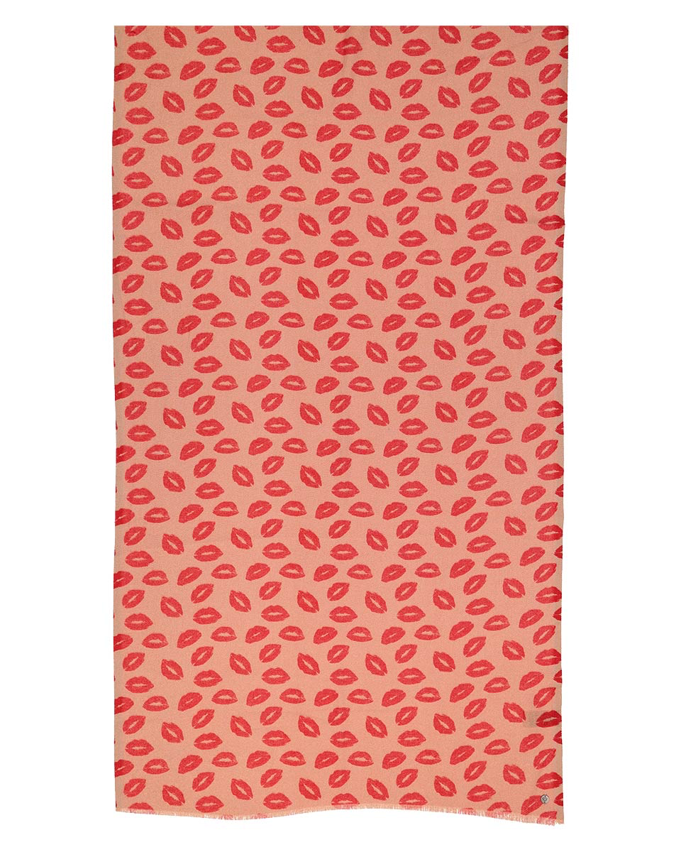 FRAAS Polyester Scarf in French Red