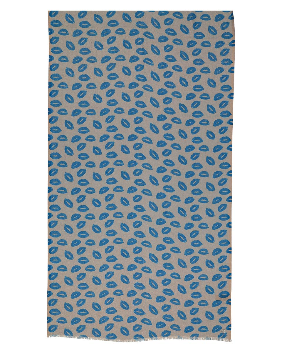 FRAAS Polyester Scarf in True Blue