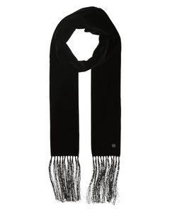 FRAAS Velvet Scarf in Black