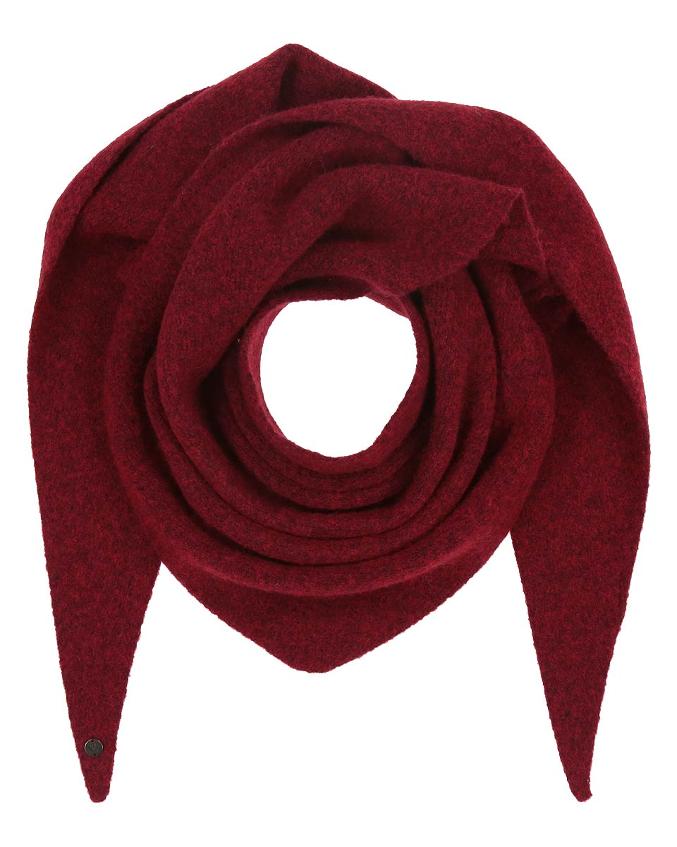 FRAAS polyester Scarf in Burgundy