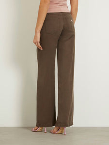 GUESS Sexy Palazzo Pants in Brown
