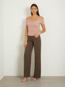 GUESS Sexy Palazzo Pants in Brown