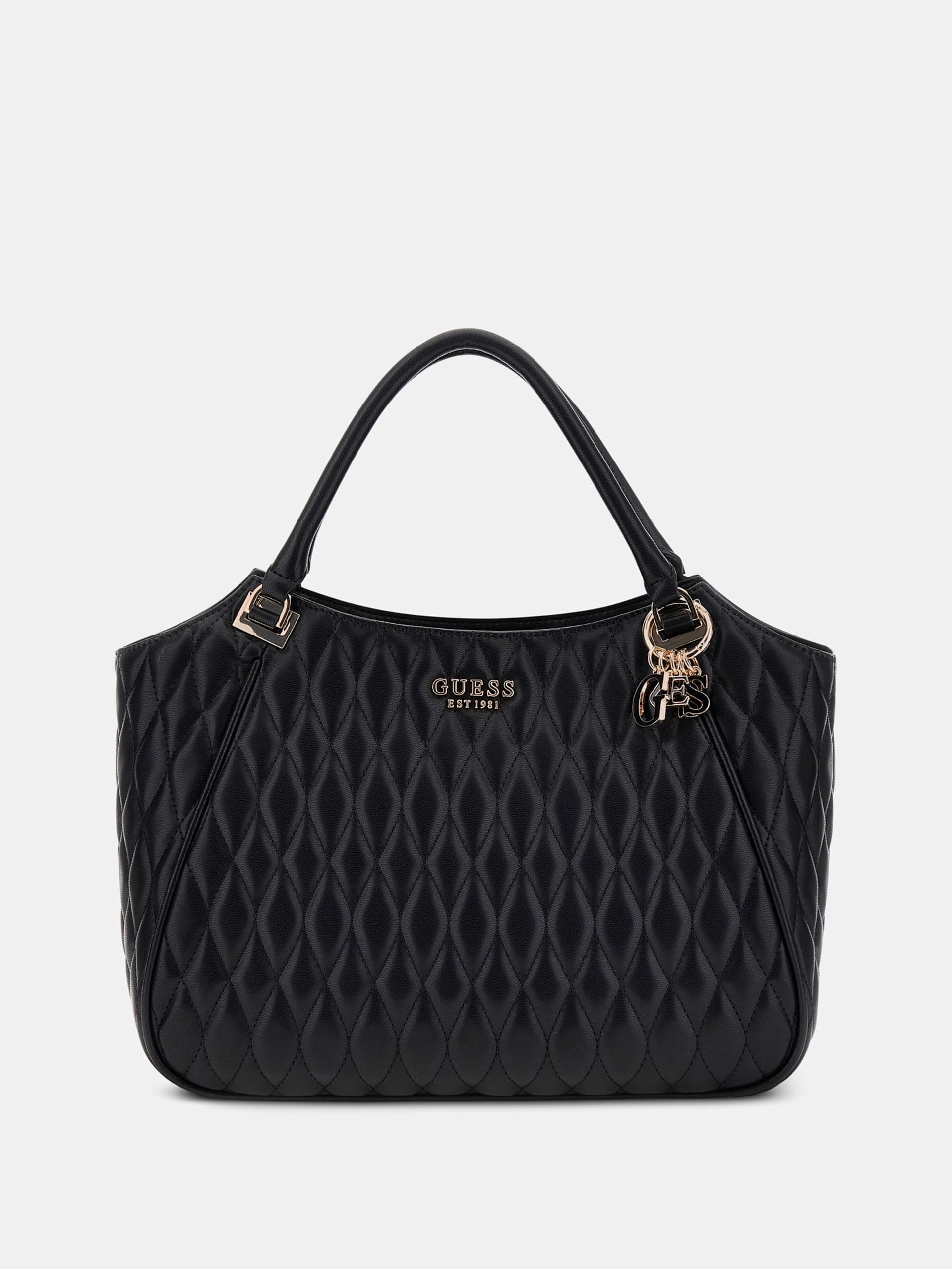 GUESS Valla Tote Bag in Black