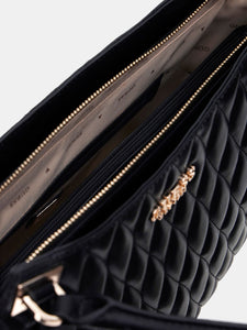 GUESS Valla Tote Bag in Black