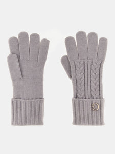 GUESS Knitted Gloves Grey