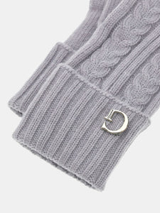GUESS Knitted Gloves Grey