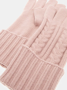 GUESS Knitted Gloves Rose