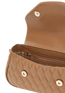GUESS Valla Top Handle Cross body Bag Beige