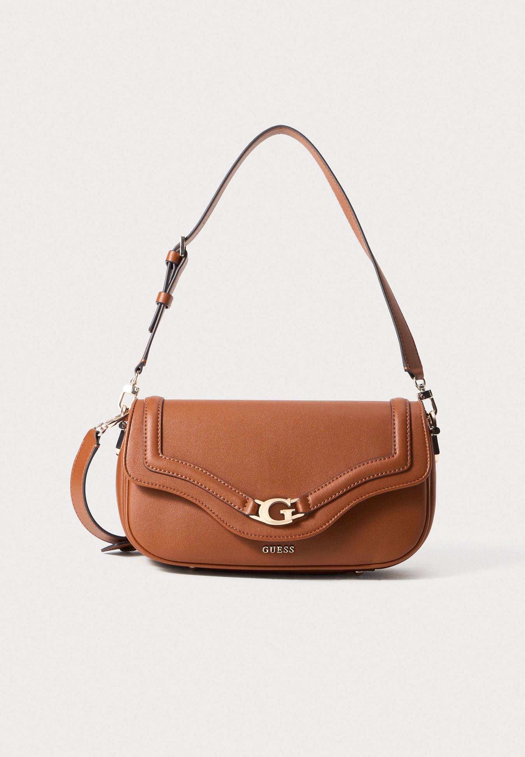 GUESS Dea Shoulder Bag Cognac