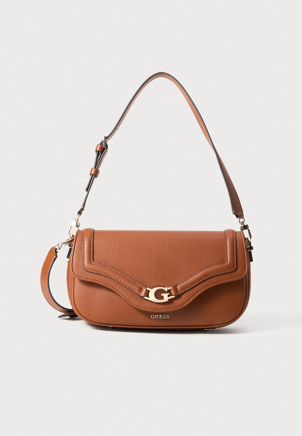 GUESS Dea Shoulder Bag Cognac