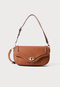 GUESS Dea Shoulder Bag Cognac