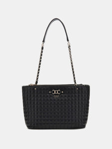 GUESS Nadira Status Tote Bag in Black