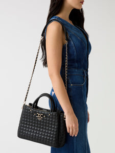 GUESS Nadira Status Tote Bag in Black