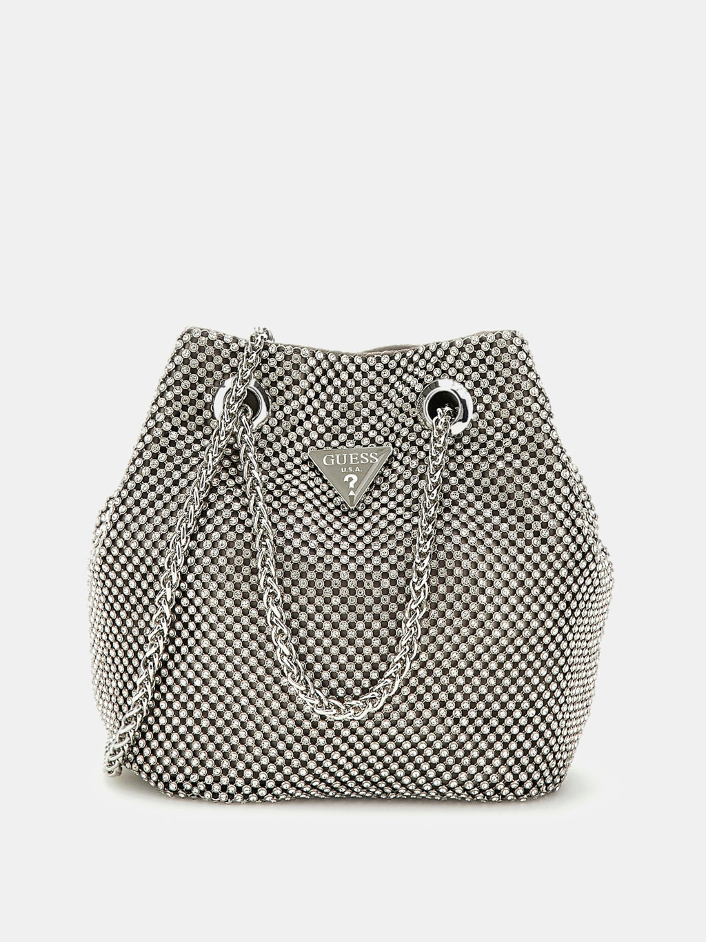 GUESS Zalina Pouch in Silver