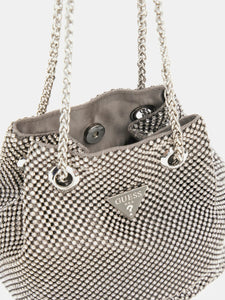 GUESS Zalina Pouch in Silver