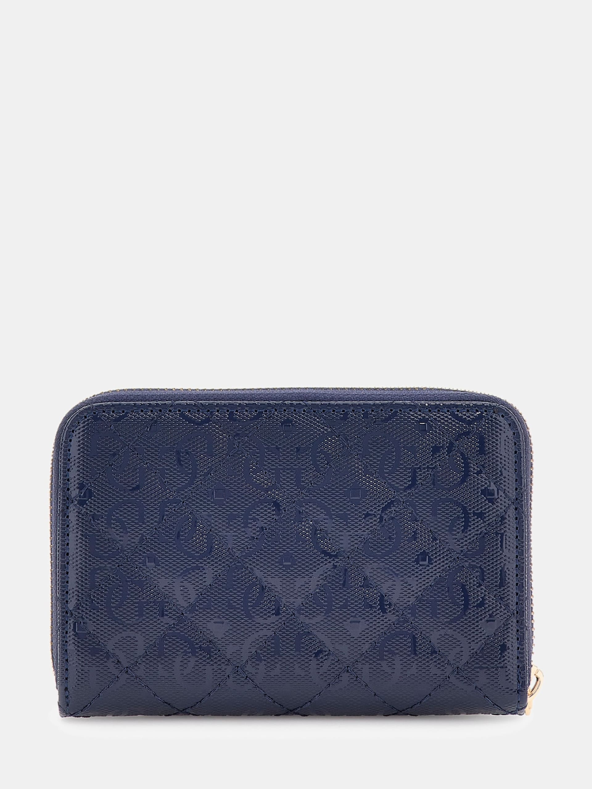 GUESS Idra Navy Patent Wallet
