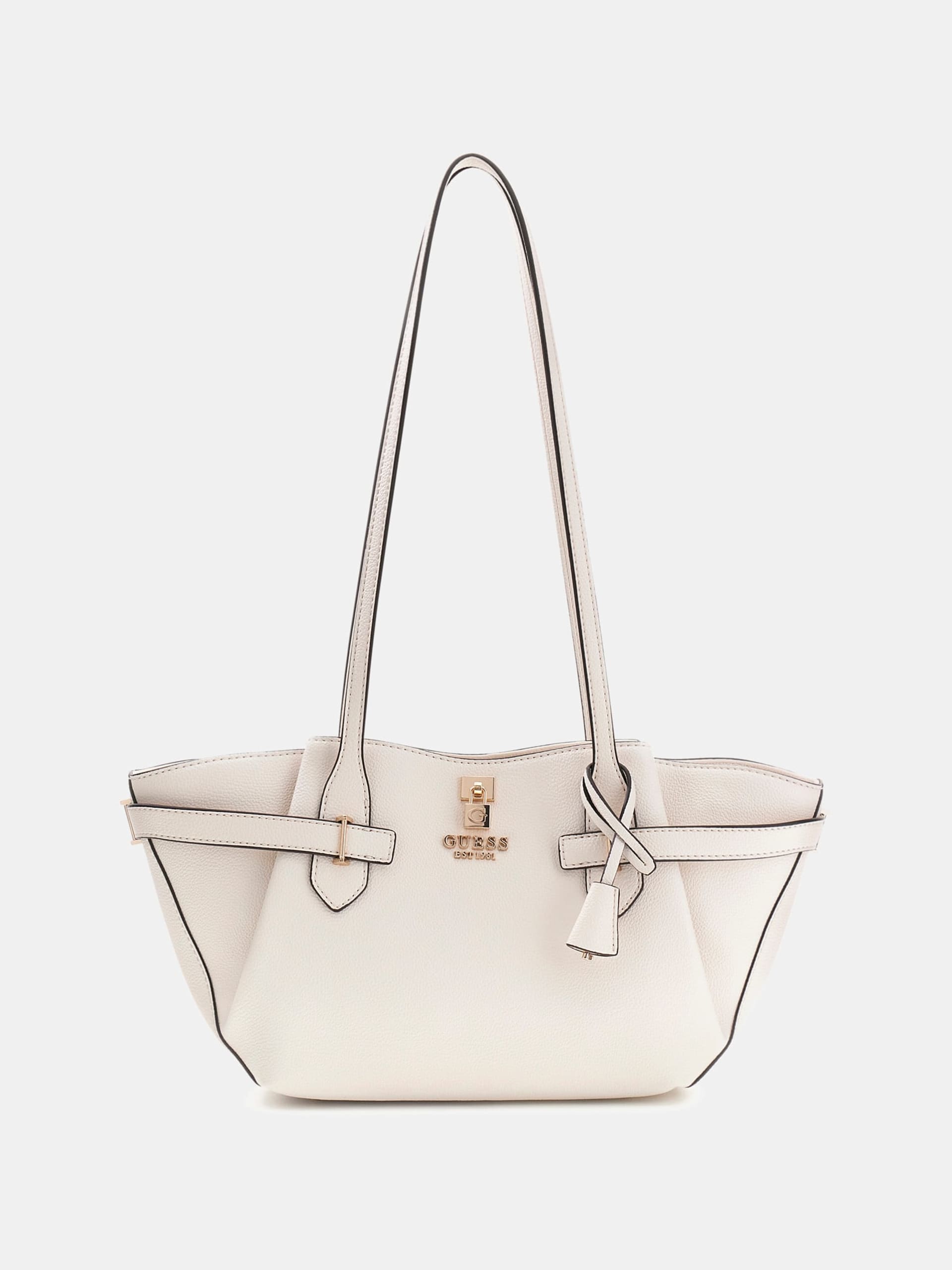 GUESS YESBA Girlfriend Satchel Off White