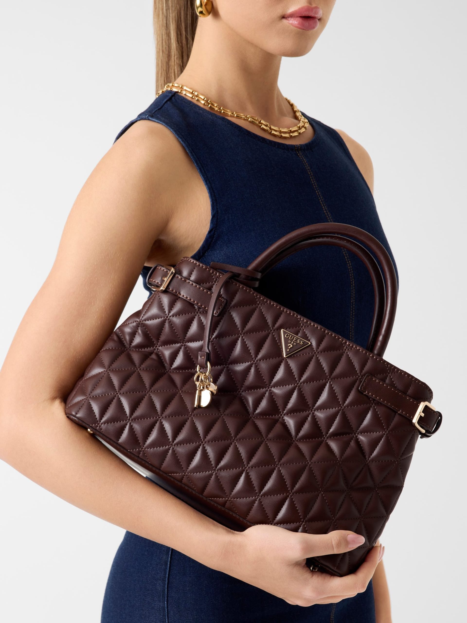 GUESS Paisleigh Bag Brown