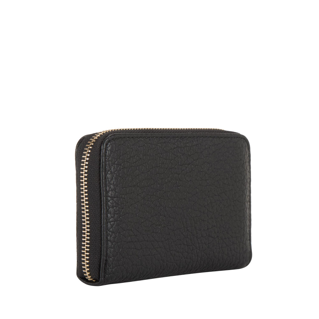 GUESS MARSHA Medium Zip Around Wallet Black