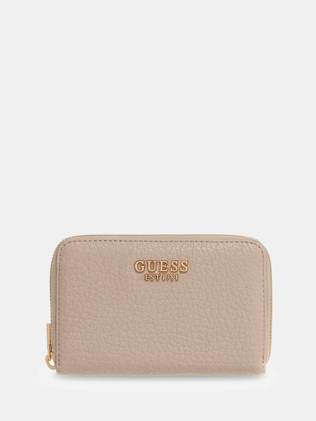 GUESS MARSHA Medium Zip Around Wallet Taupe
