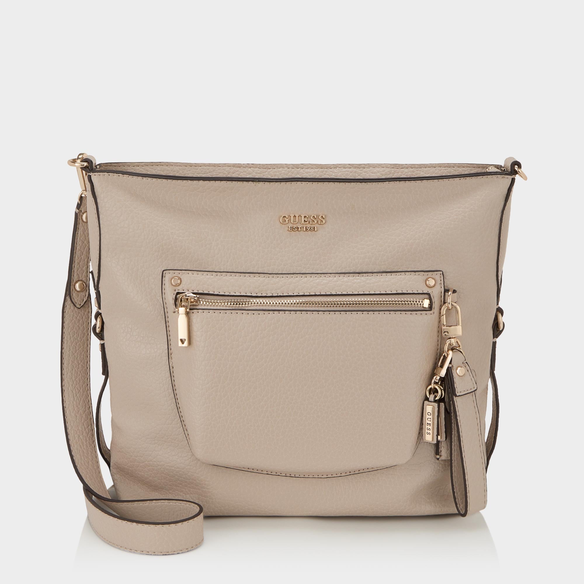 GUESS Marsha Crossbody Bag Light Taupe