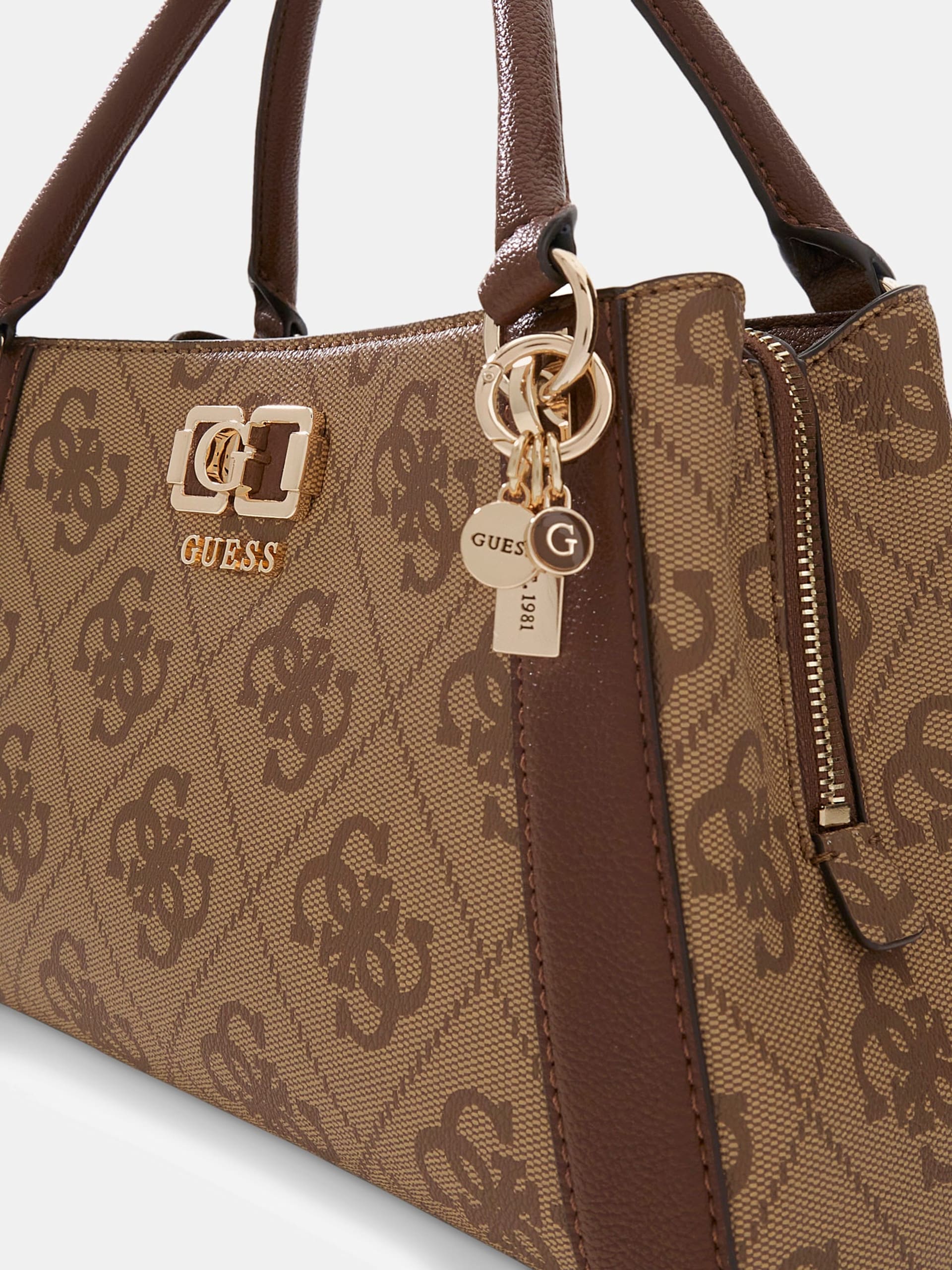 GUESS KARNILLA Logo Girlfriend Satchel