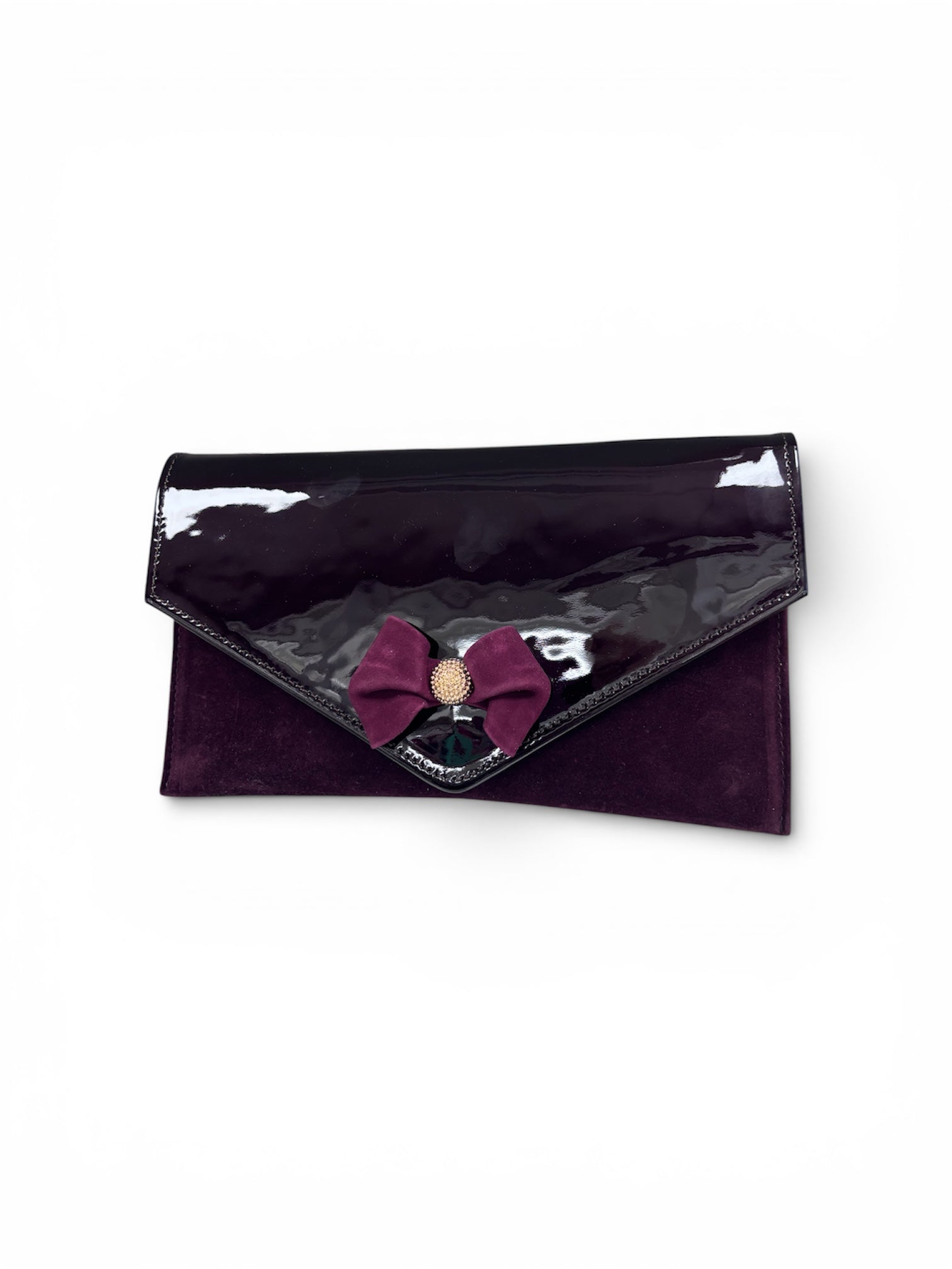 EMIS Burgundy Envelope Bag