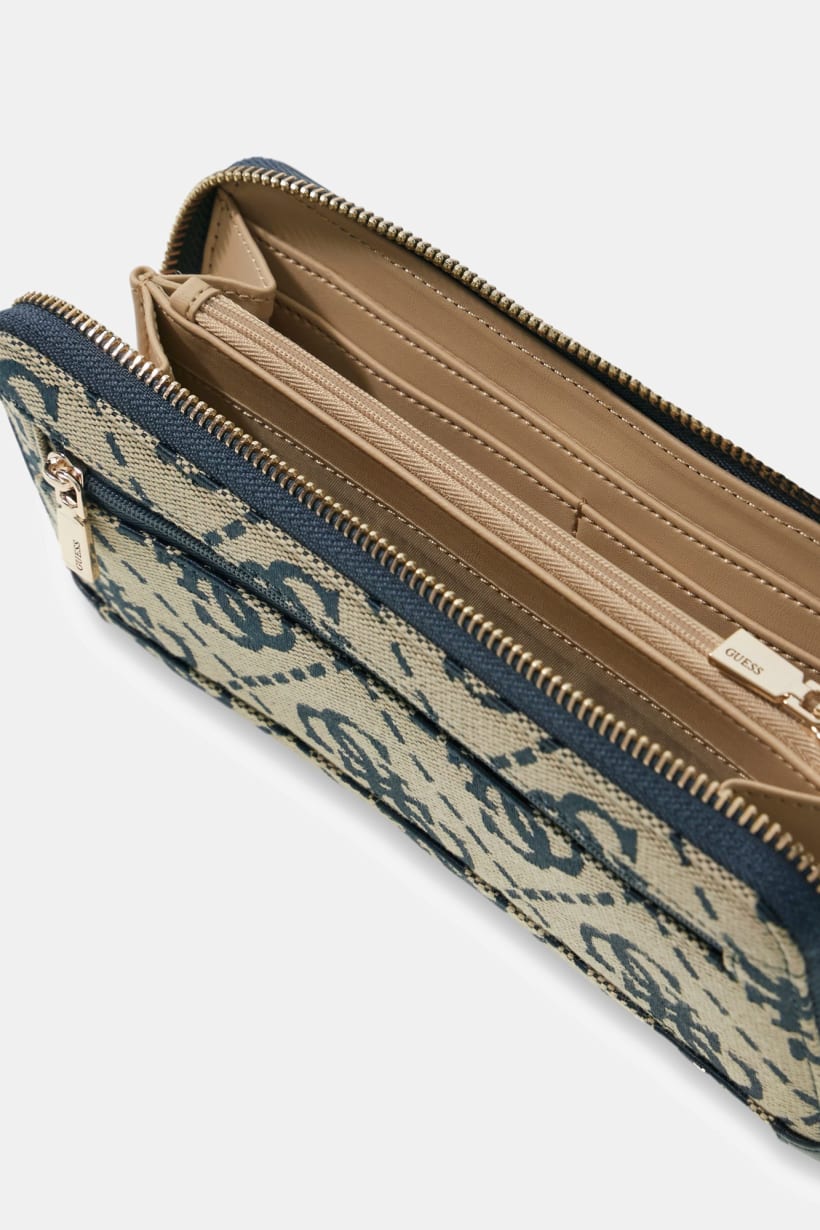GUESS Audrey GLOGO Latte wallet