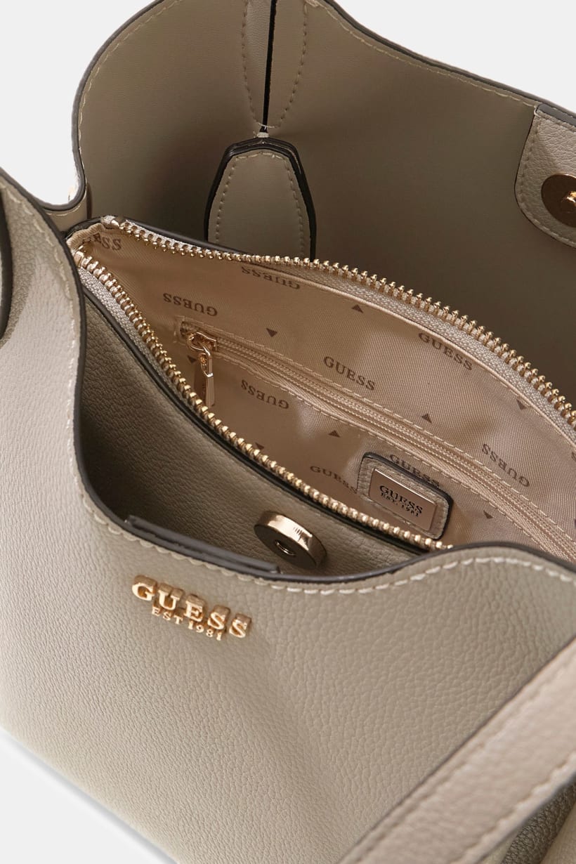 GUESS Melody Shoulder Bag Taupe